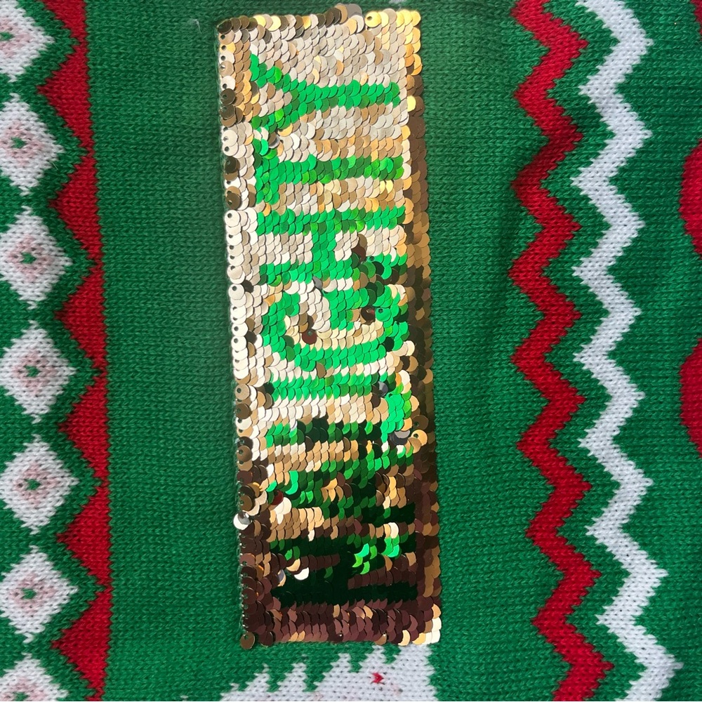 Pet Sweater “naughty” or “nice”. You decide!  Sz L